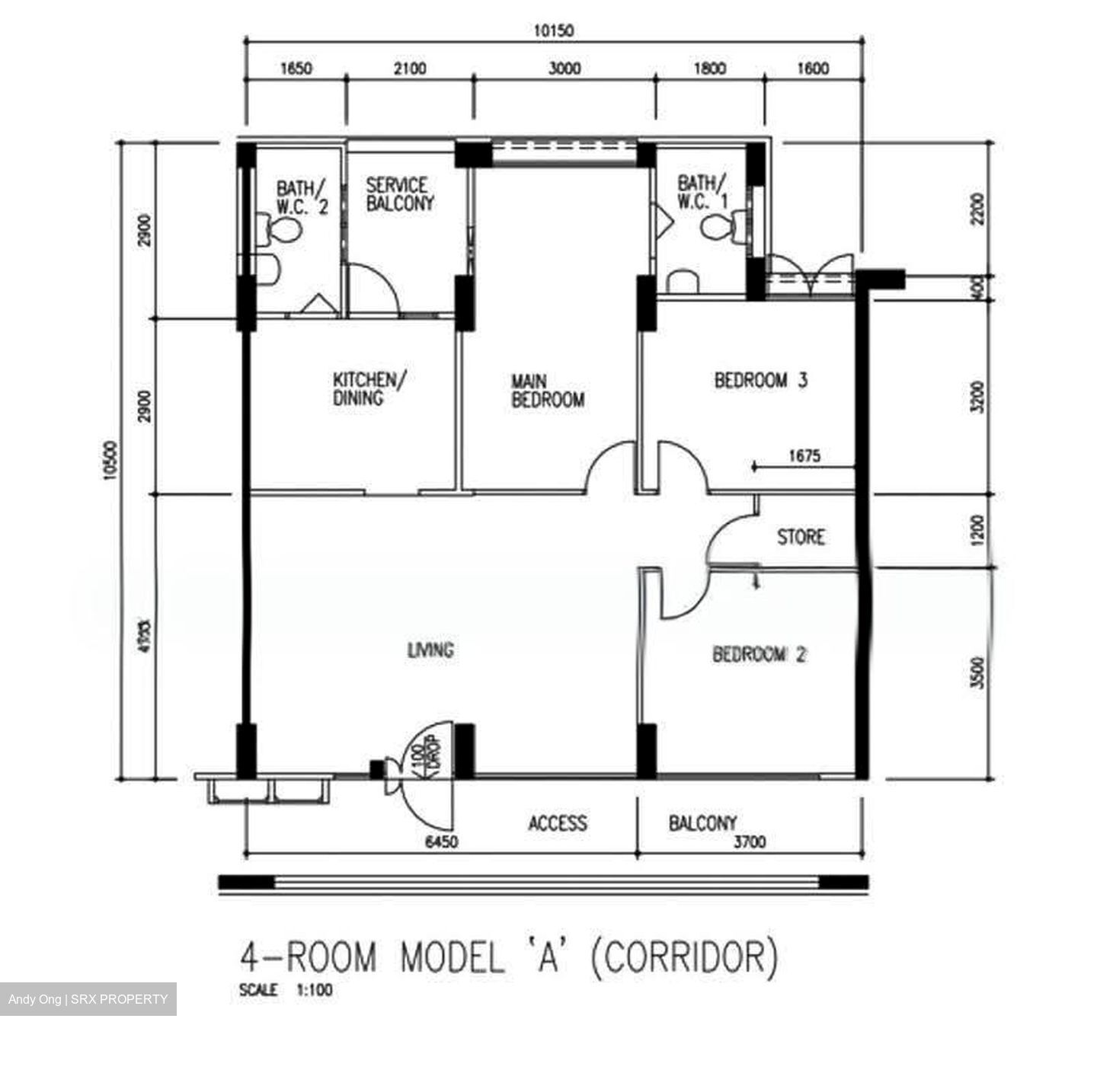 Blk 623 Woodlands Drive 52 (Woodlands), HDB 4 Rooms #607551851